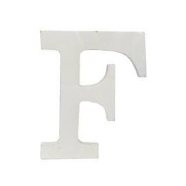 Letra F de Madera de 11 cm Aprox