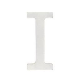 Letra I de Madera de 11 cm Aprox