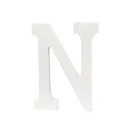 Letra N de Madera de 11 cm Aprox